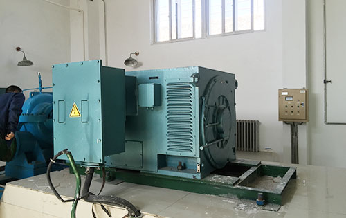沐川某水电站工程主水泵使用我公司高压电机
